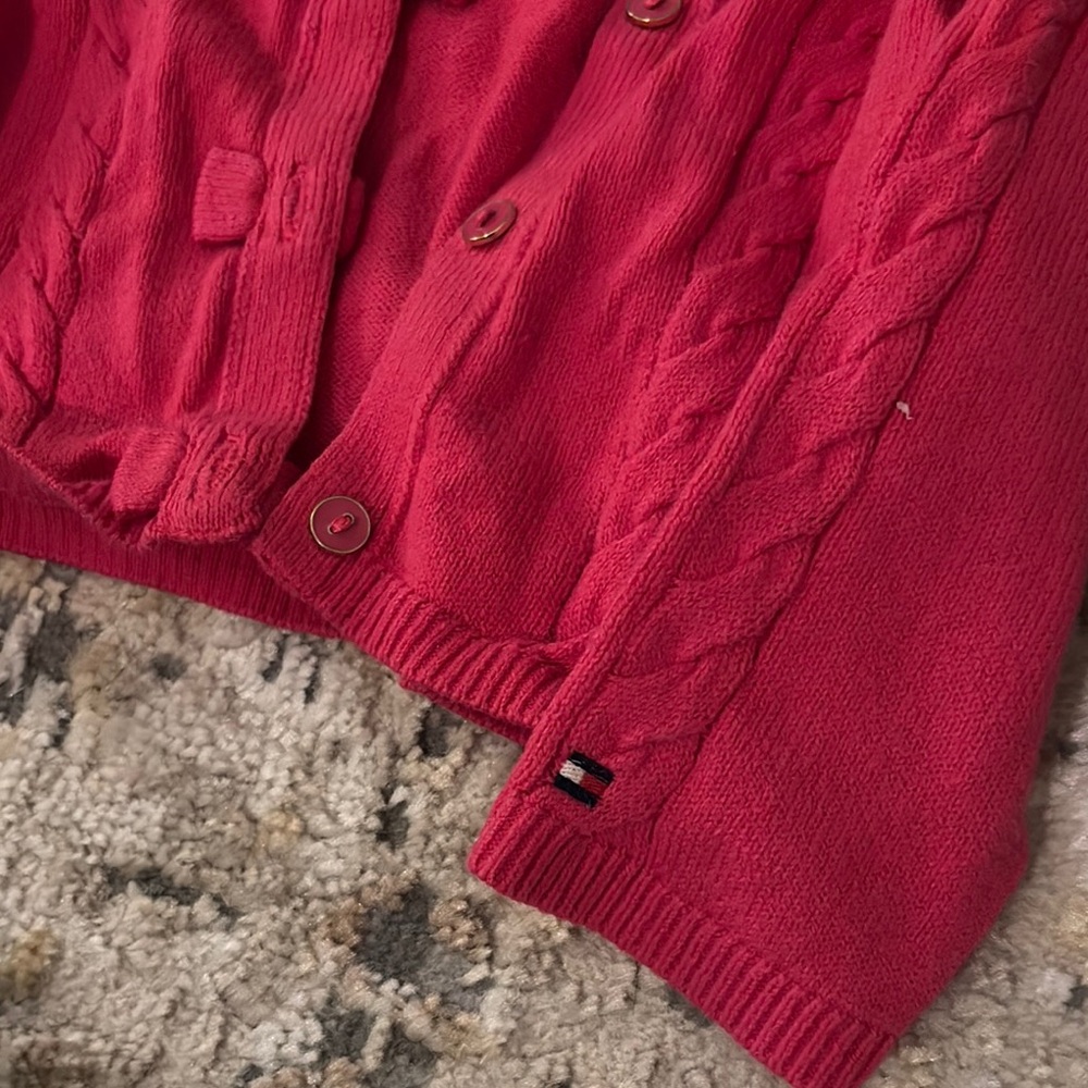 Pink and Gray Button-Up Cardigans - Picture 5 of 5